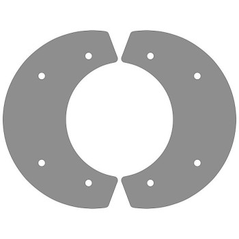 Turntable Lube Plate - Jost JSK 42 - 2 Piece